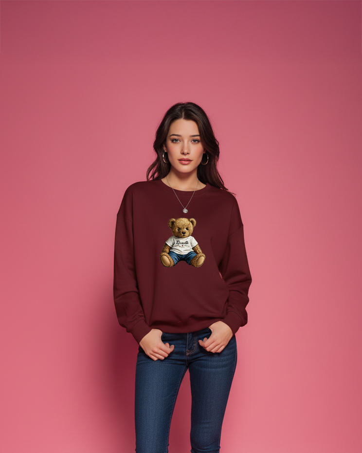 RANPOLLO MILANO – wholesale Graphic sweatshirt – Women’s – FP BEAR2