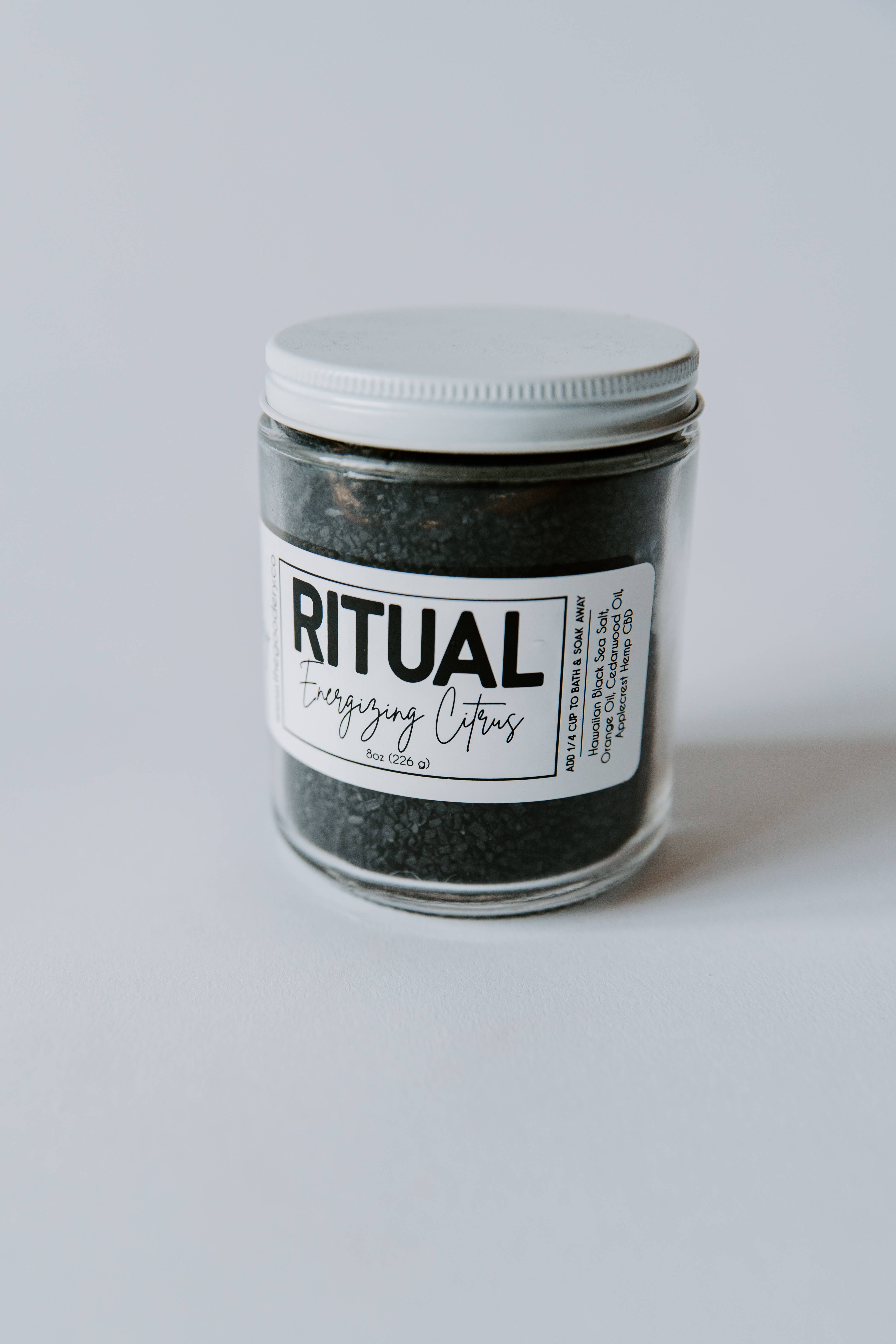 The Goodery - Wholesale Bath soak/milk - Ritual Bath Soak -- Energizing Citrus Hawaiian Lava Sea Soak1