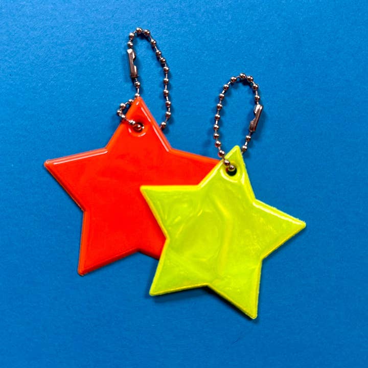 Neon star light reflector charm for wholesale by Goodordering