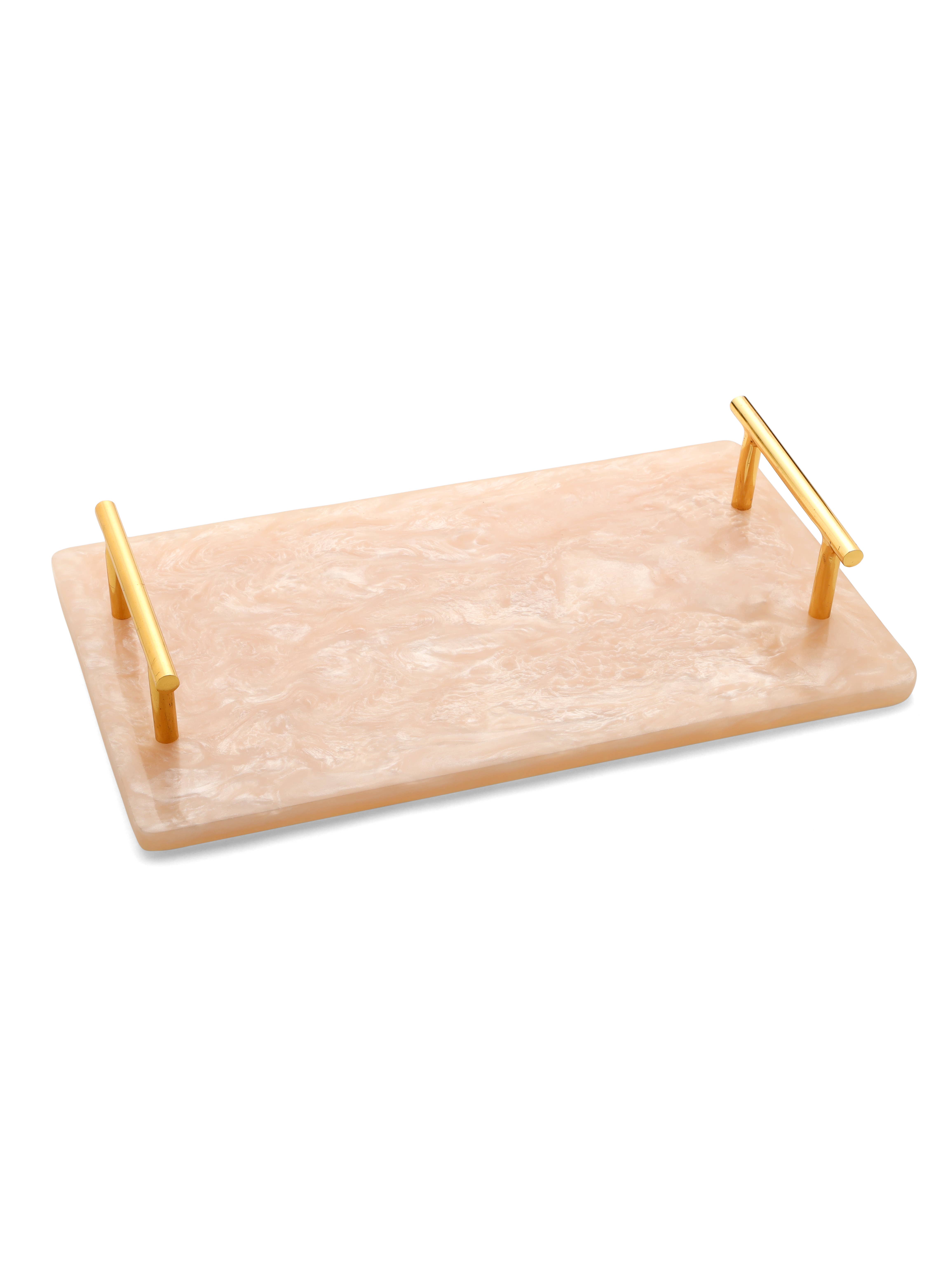 Tiramisu - Wholesale Cheese Board - Ivory Resin Serving Board with Handles3