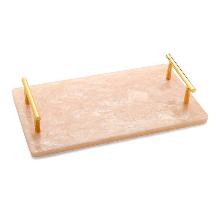 Tiramisu - Wholesale Cheese board - Ivory Resin Serving Board with Handles3