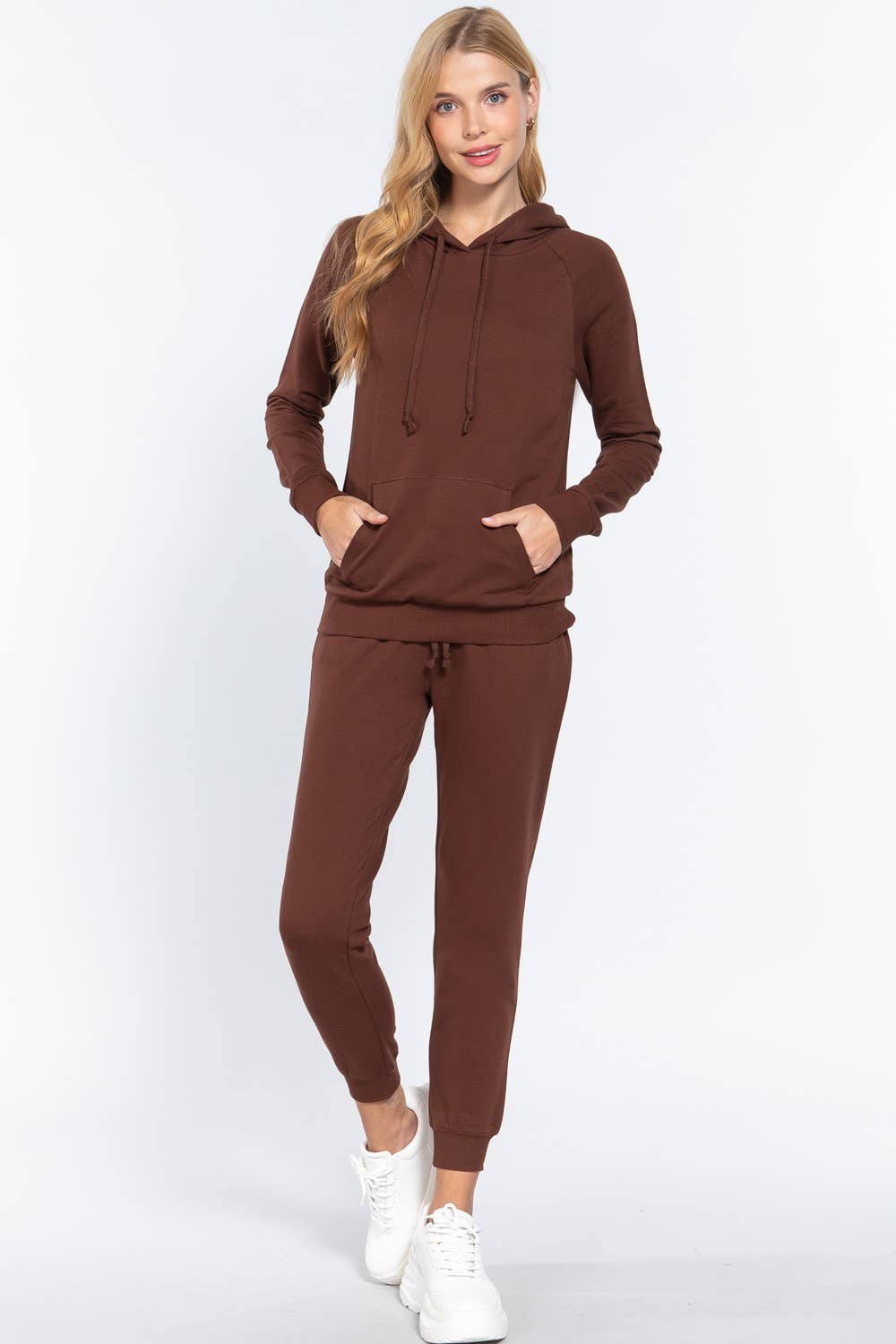 Active Basic | Active USA – calças de treino - Mulher por atacado – Calça jogger francesa Terry7