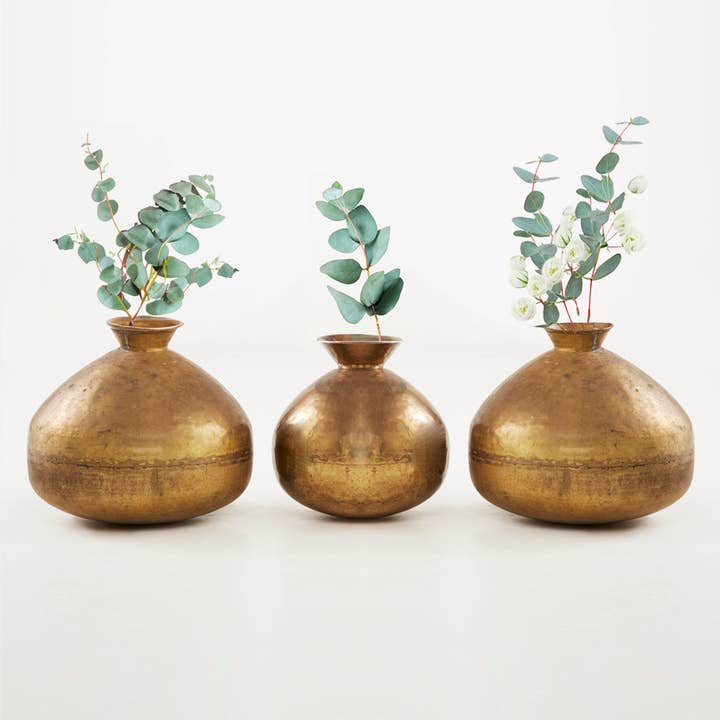 Pakistani Brass Milk Pot for wholesale by OUTPOST ORIGINAL