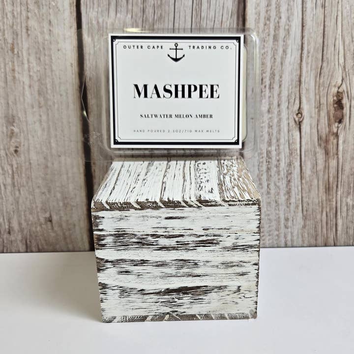 Mashpee Cera di Soia Fusa, Tartine di Cera da 2,5oz Melone Salato Ambra per la vendita all'ingrosso da parte di Outer Cape Trading Company