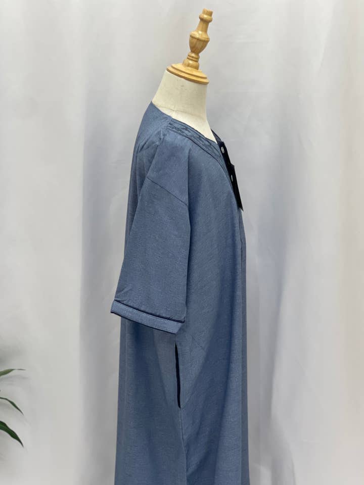 Palestinian Elegance - Wholesale Dress - Kids - Kids' High-Quality Thobe - Multiple Sizes and Colors30