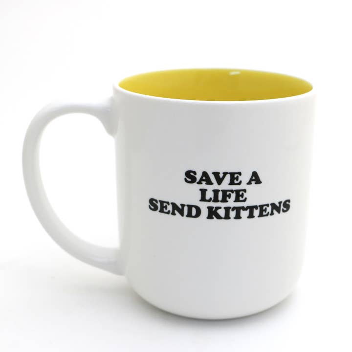 Lenny Mud - Wholesale Coffee Mug - Cats Make Me Feel less Murdery mug, cat mom, funny cat mug