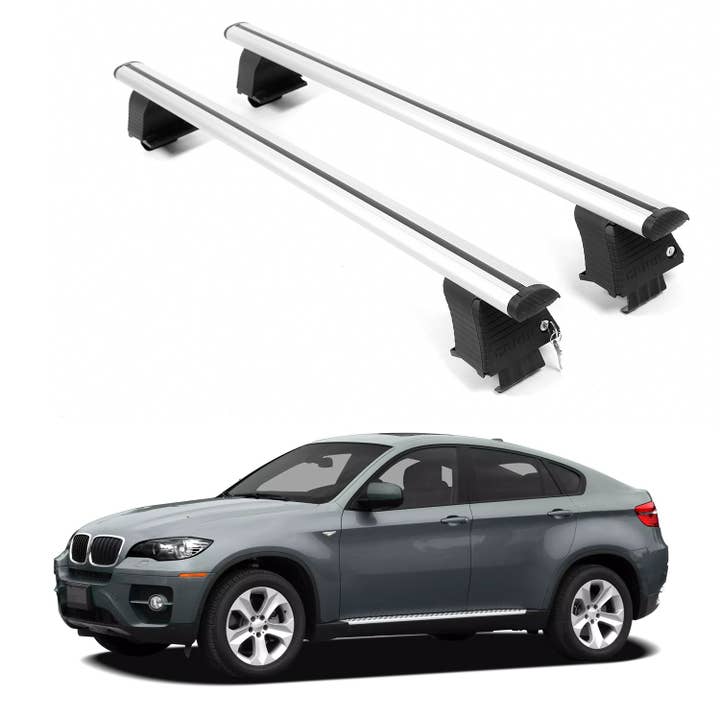 ERKUL Dakdragers Voor BMW X6 2009-2014 Kale Dak Aluminium Zilver voor wholesale door Erkul Auto USA