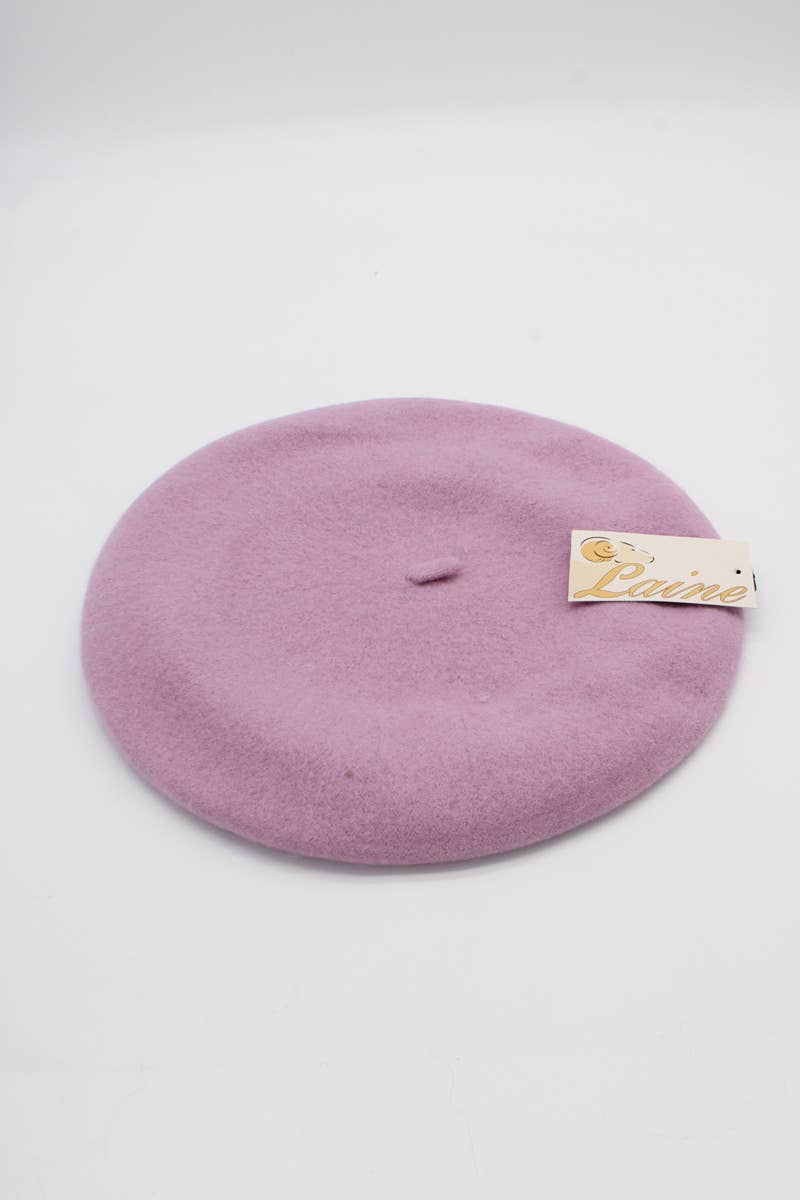 Hologramme Paris - Vendita all'ingrosso Basco - Unisex - Berretto classico in pura lana112