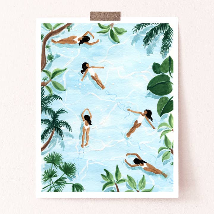 Sabina Fenn – Engroshandel Kunsttryk – Ocean Drøm Art Print