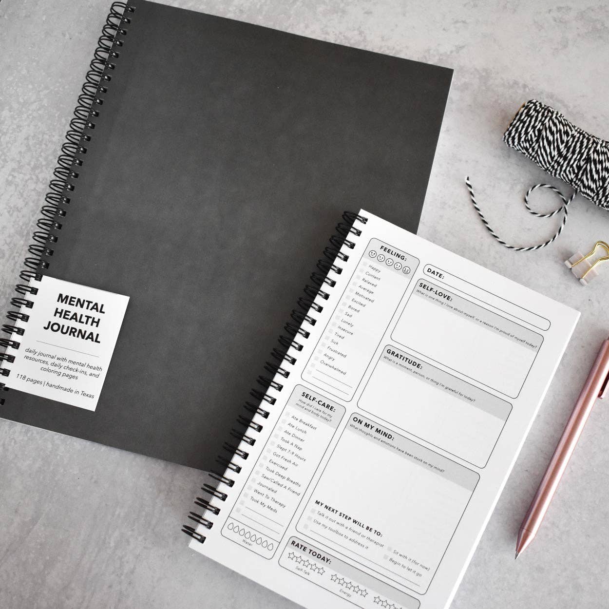 Kyn You Believe It - Wholesale Journal/Diary - Gray Cover Mental Health Journal1