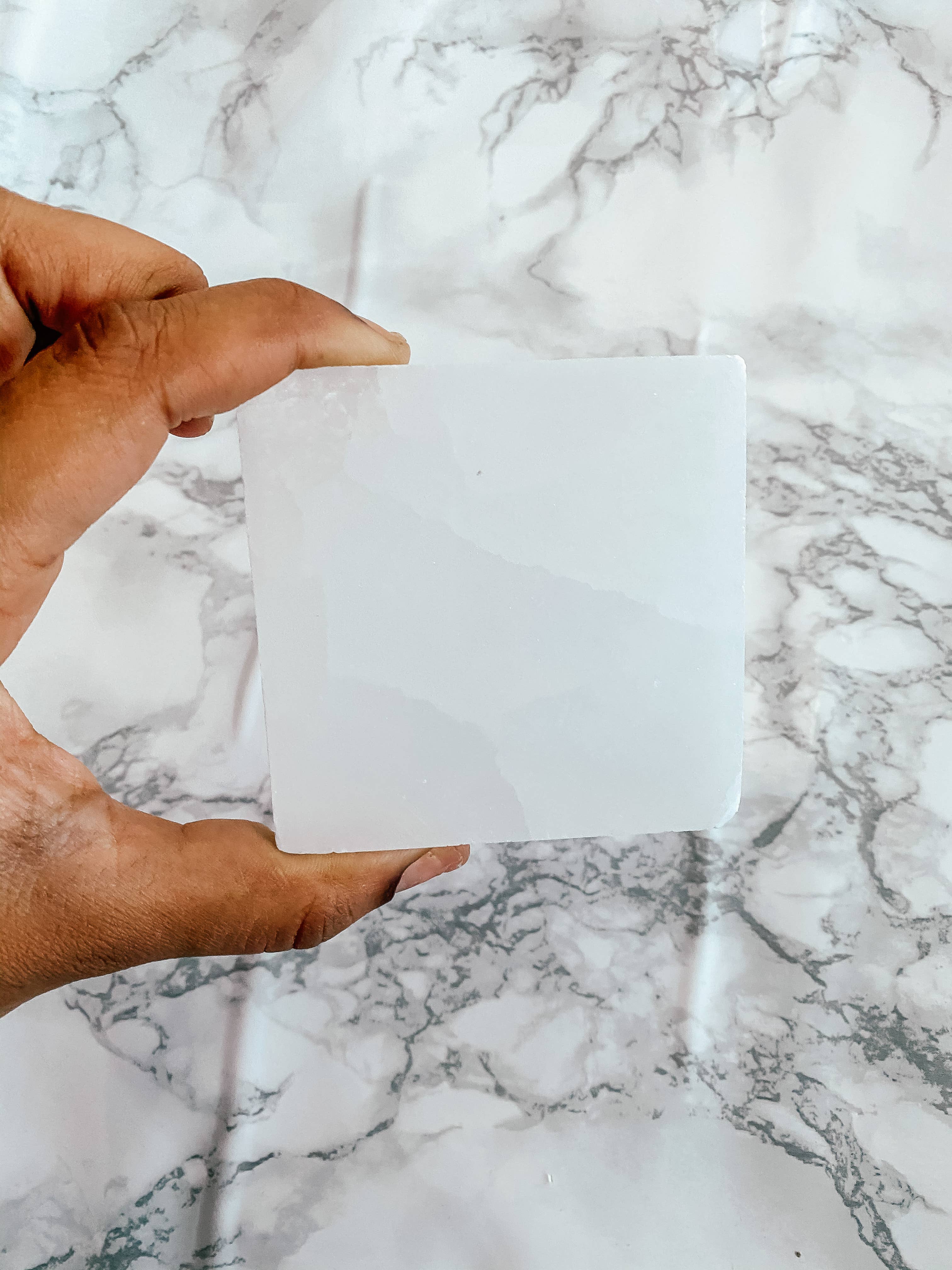 Peach and Pixie - Wholesale Crystal Charging Plate - Selenite Charging Plate (Circle/Square)3