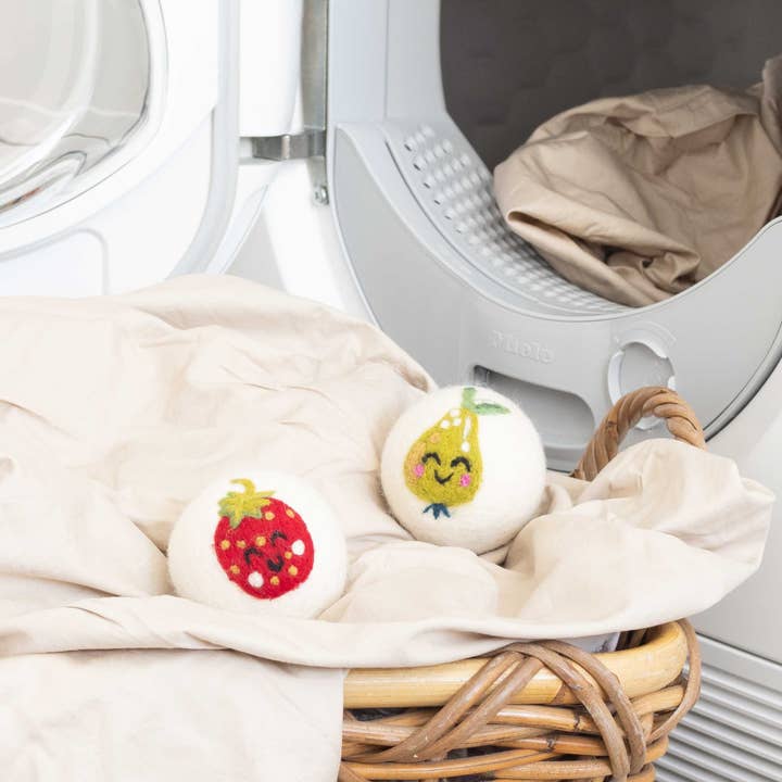Ethical Global - Wholesale Dryer Balls - Fruits: Eco Wool Dryer Balls Fair Trade