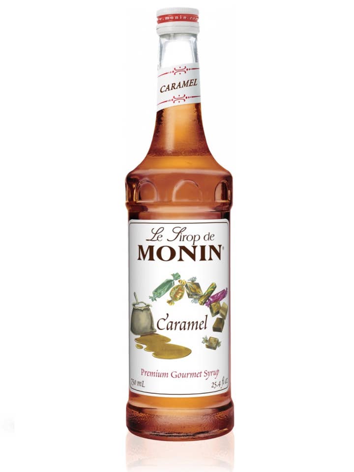 Monin Karamellsirup für den Großhandel von Hospitality Line