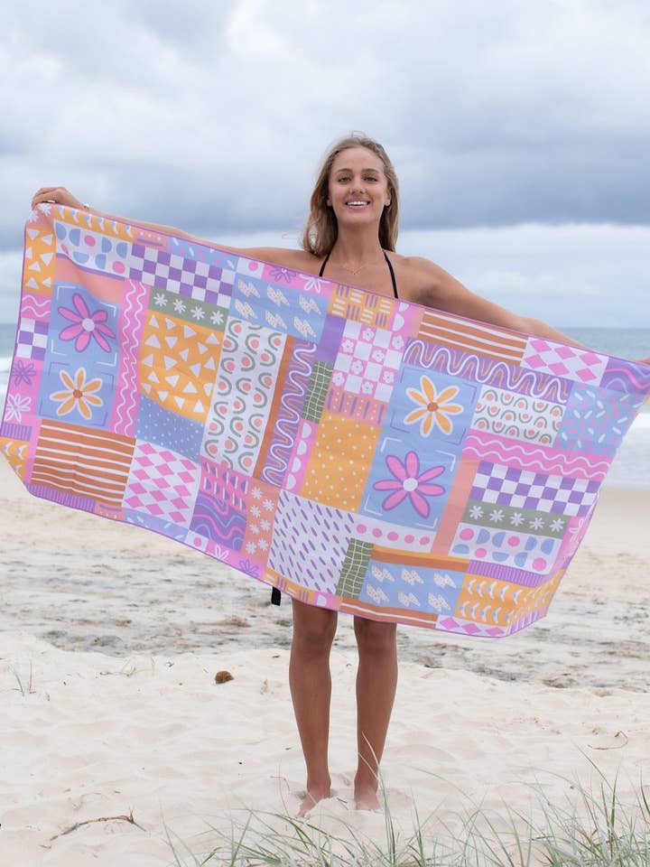 Toalha de Viagem Patchwork por atacado de Cheeky Winx