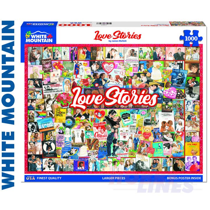 Love Stories 1000pc Puzzle | 1676pz for wholesale by Hobby-lines
