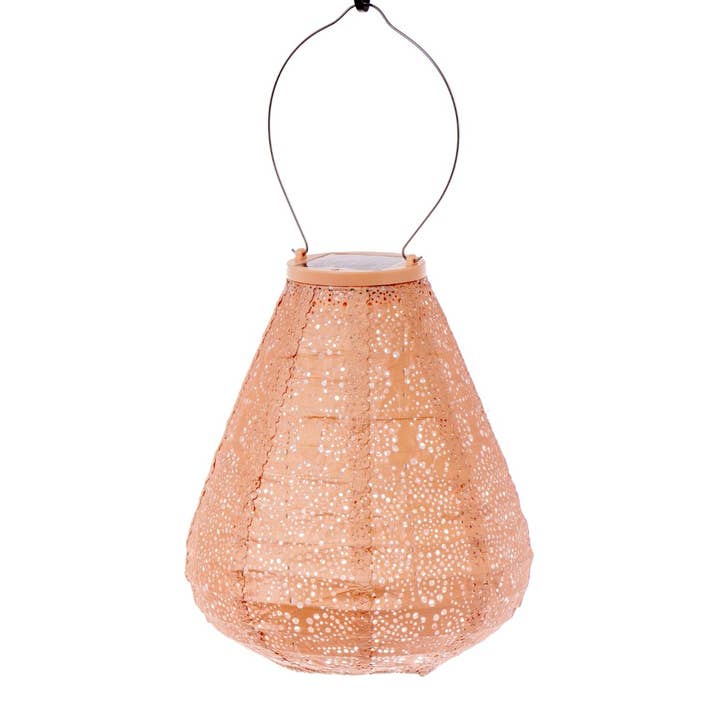 Lumiz Solar Lampion Tulip Fiore - 20cm - Abrikoos for wholesale by Lumiz