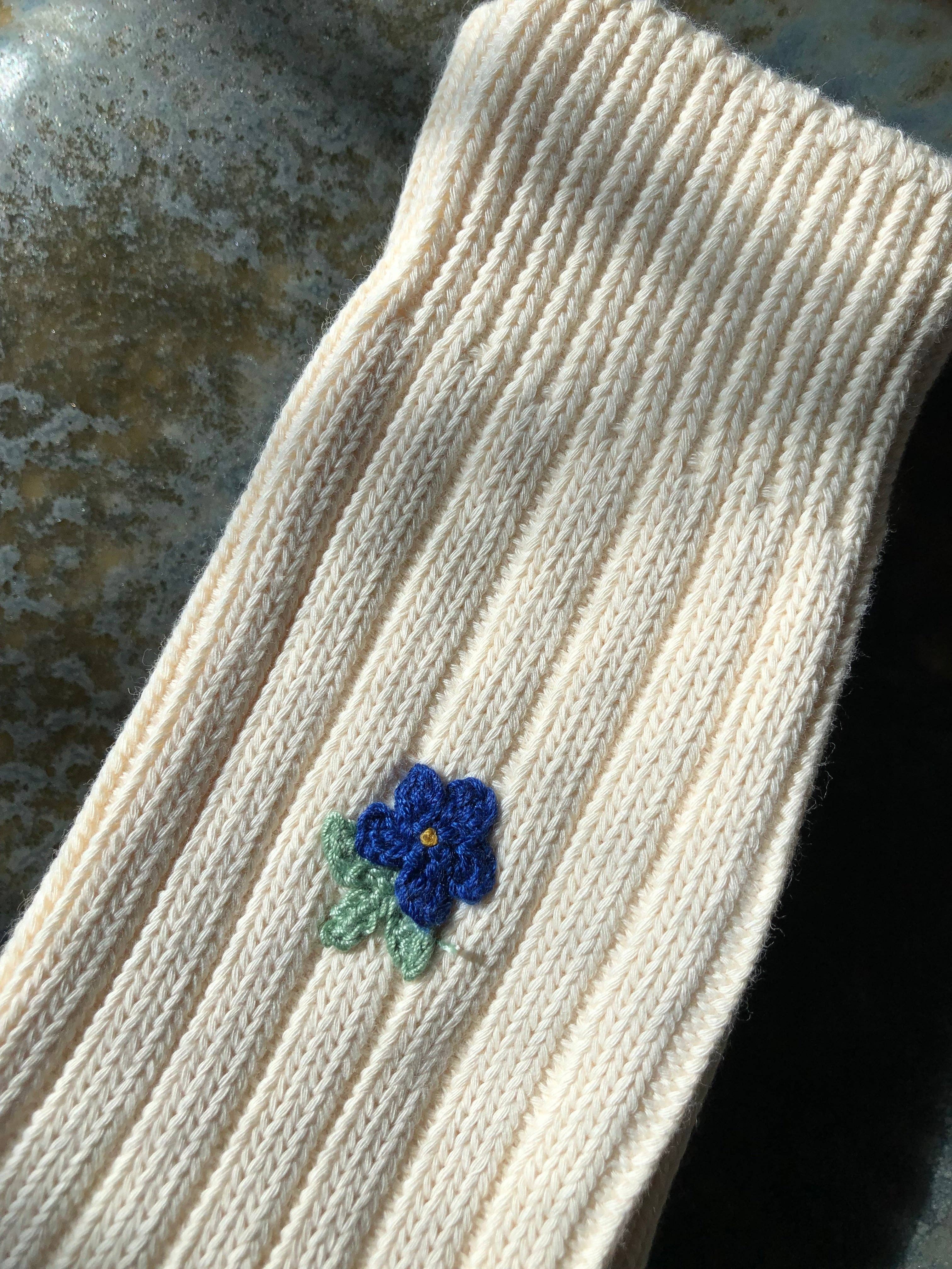 Billy Bamboo - Vendita all'ingrosso Calzini - Donna - CALZINI ROSA CAMPO UNCINETTO5