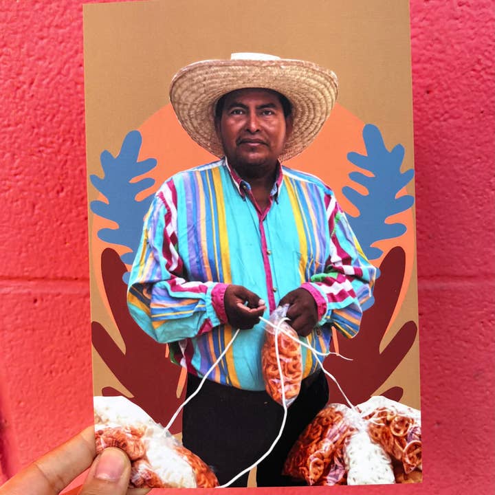 Vida Collage Print #1 for wholesale by Cultura Campaign