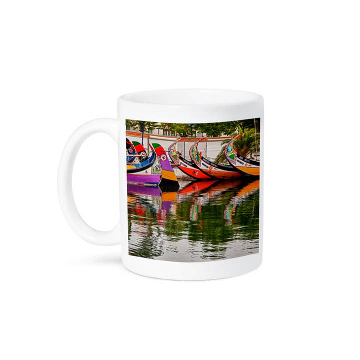 3dRose - Wholesale Coffee Mug - 3dRose, Portugal, Aveiro. Typical salt boats in Aveiro, Portugal., Mug8