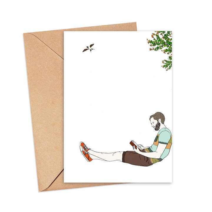 Escape With Me-kaart voor wholesale door Screech Owl Design