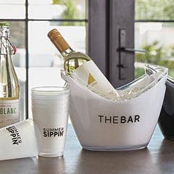 Santa Barbara Design Studio by Creative Brands - Wholesale Ice Bucket - Acrylic Champagne Bucket - The Bar1