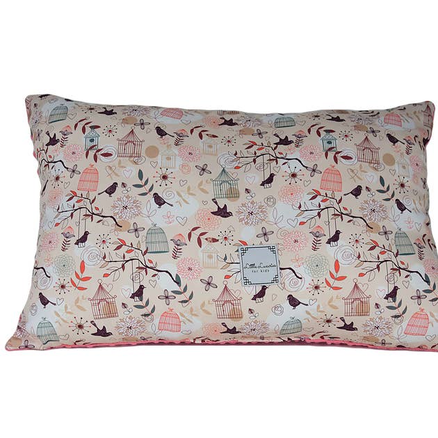 Oreiller - Oiseau sur une balançoire pour la vente par LITTLELUXURIES FOR KIDS