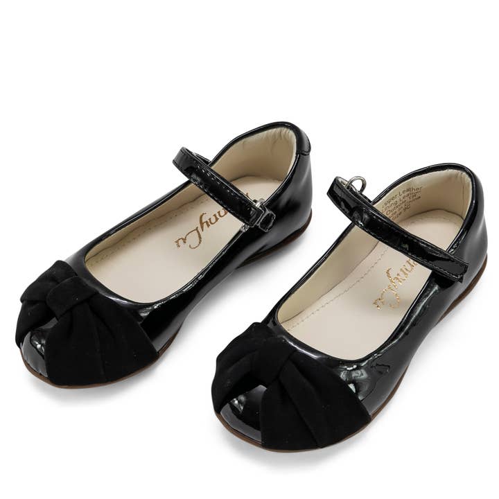 Audrey, Bow Tie Ballerina Ballerina, Child, Black for wholesale by Lenny Lu