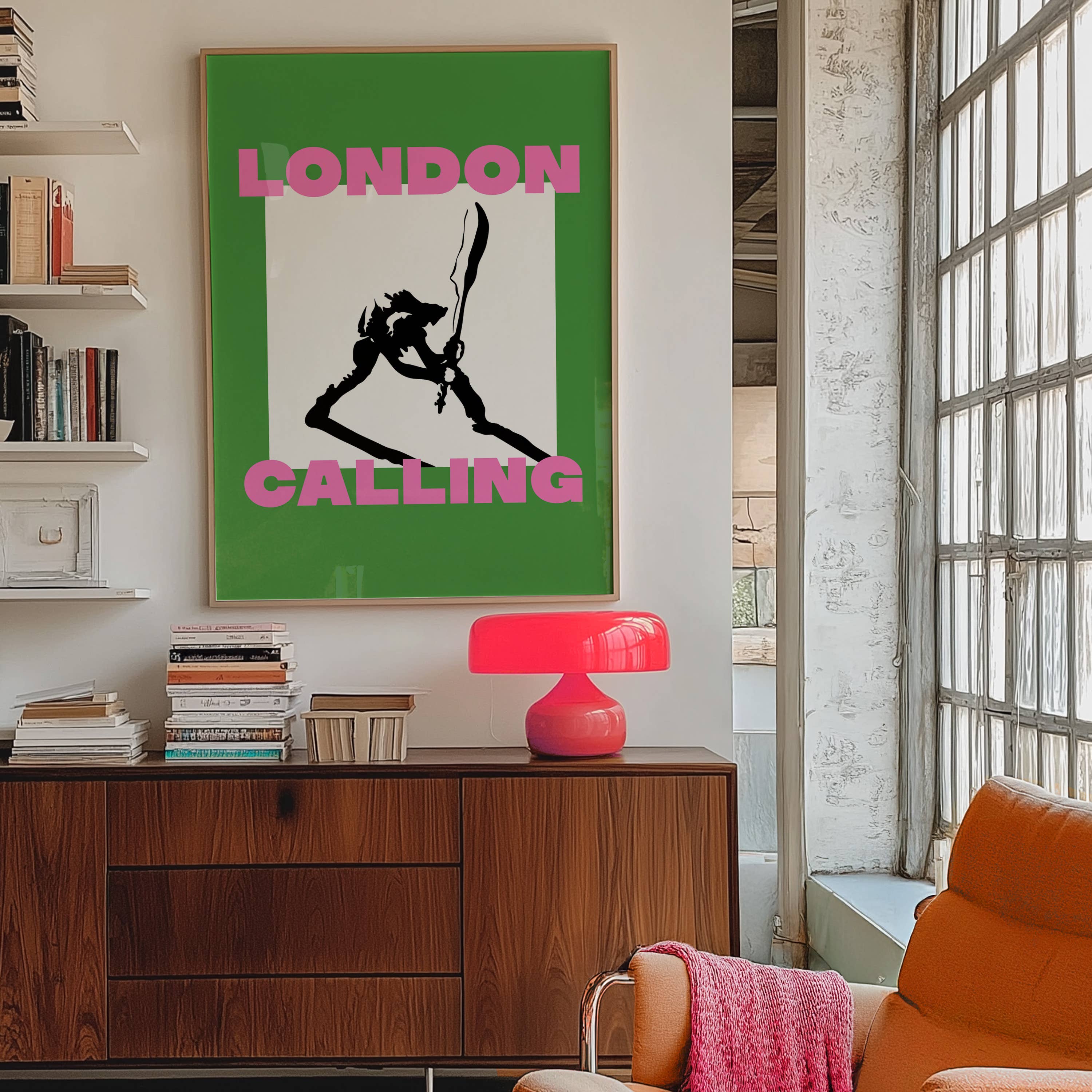 Twisted Rebel Designs - Wholesale Art Print - London Calling Art Print2