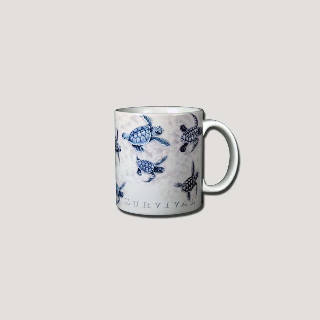 Atlas Screen Printing - Vente Tasse à café - Tasse en céramique 11 oz Race for Survival1