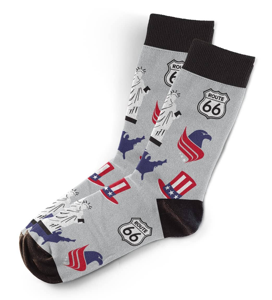 Smithco Distributing - Venta al por mayor Calcetines - Unisex - Calcetines Sillies Socks USA - America Novelty, calcetines patrióticos7