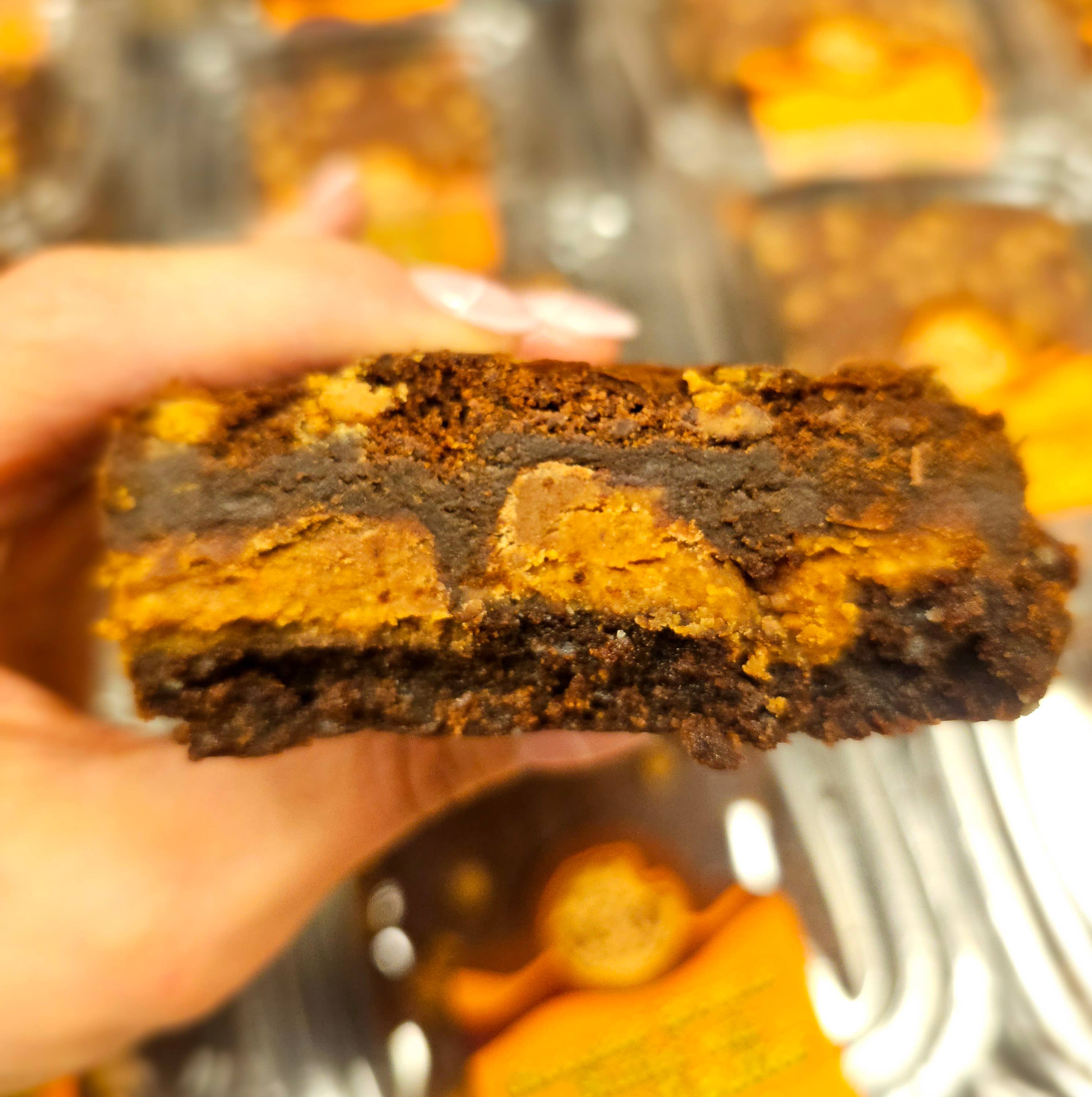 My Big Fat Cookie – Engroshandel Brownie – Brownie: Fyldt Peanut Butter Cup