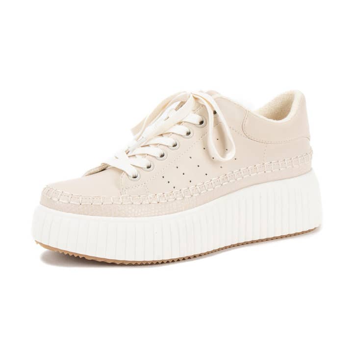 Yellow Box MAYSON Women Thick Bottom Stitching Low Top Sneakers-12 Pairs Pack-45.15/Pair for wholesale by Mars Sky Shoes Wholesale