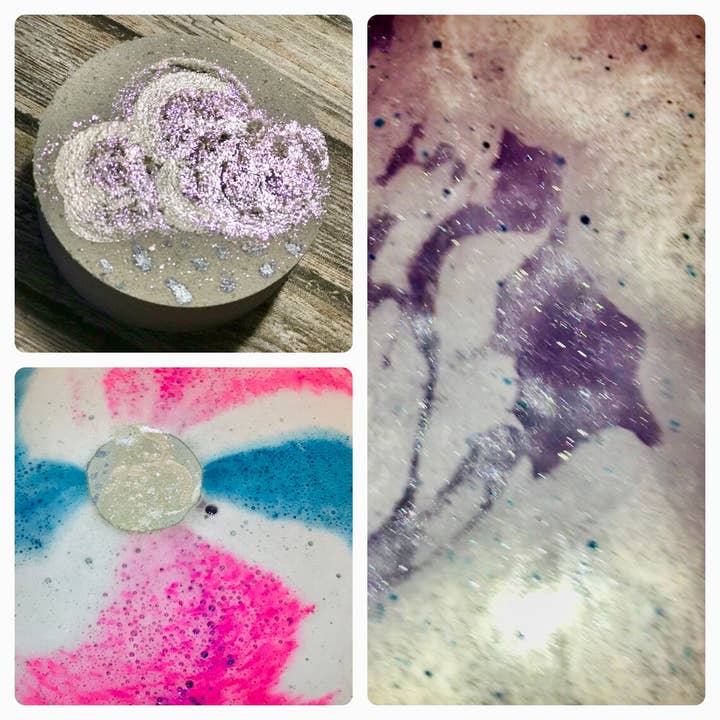 Southern Fleek Bath LLC - Wholesale Bath Bomb/Fizz - Cloudy With A Chance Of Rain Bath Bomb 5oz