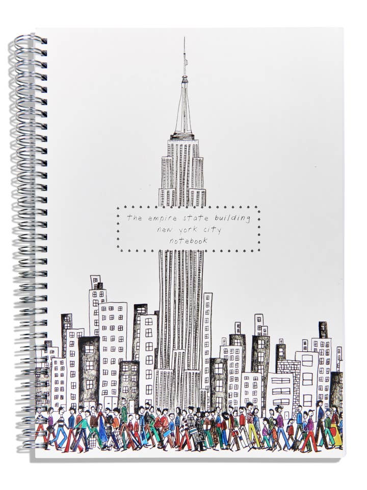 The Empire State Large Notebook for wholesale by Natchie