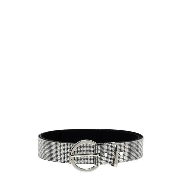 anbfashion – wholesale Belt – Women's – Full Rhinestone Belt With Round Buckle