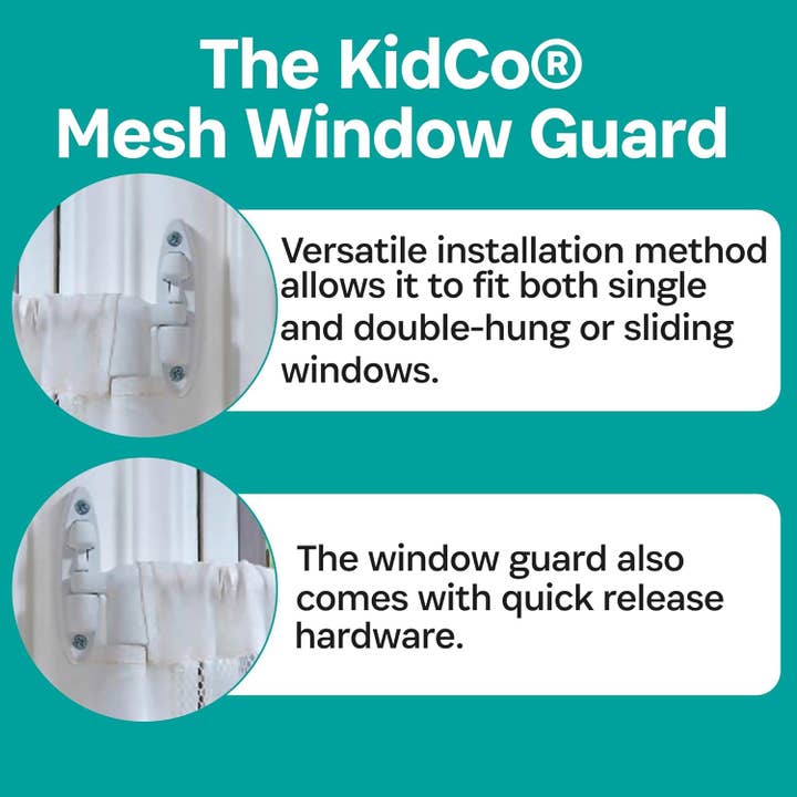 KidCo - Wholesale Safety Equipment - Mesh Window Guard5