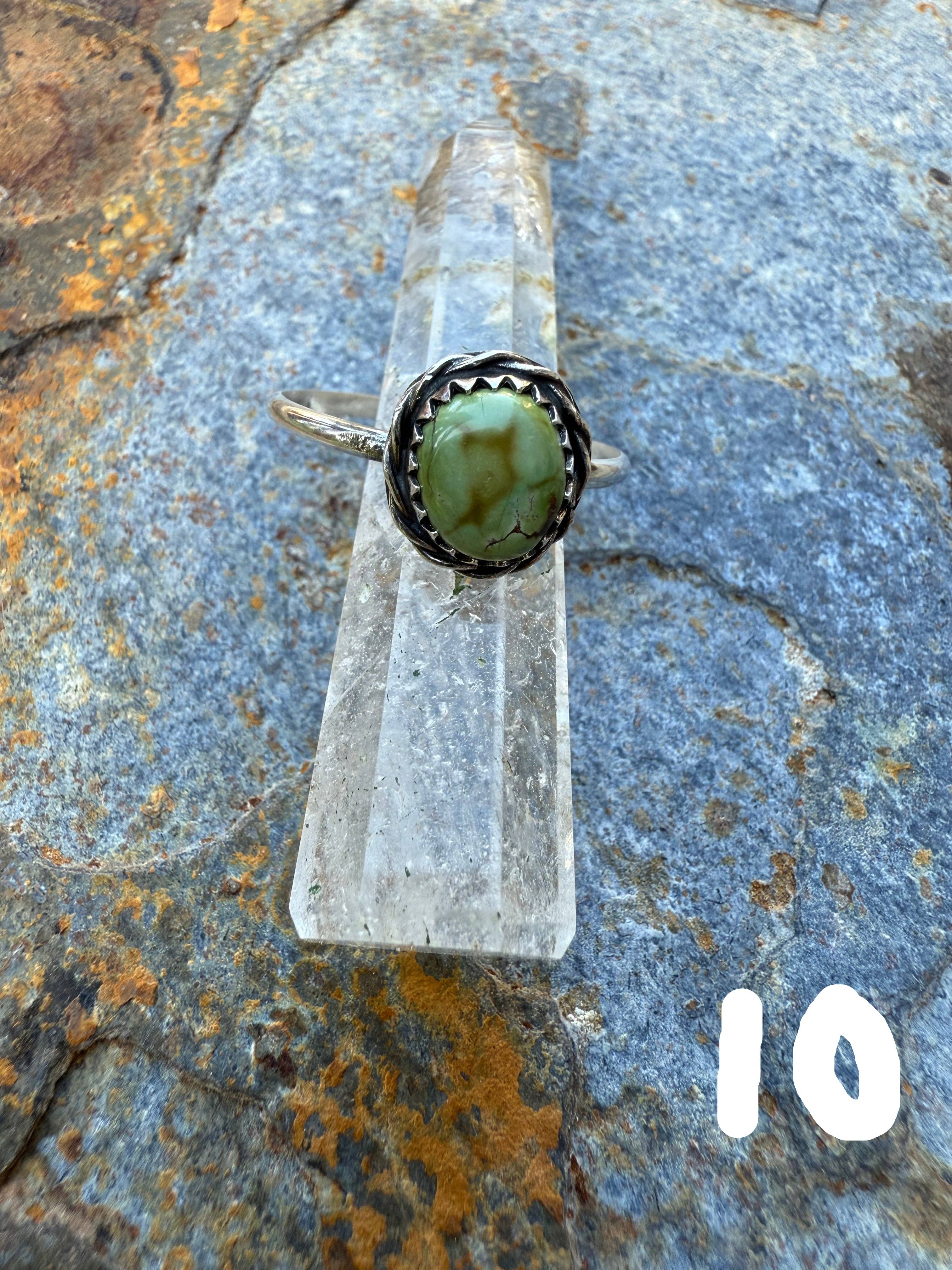 Wild Mountain Soul Designs - Vendita all'ingrosso Anelli cocktail/statement - Anello in argento sterling con turchese Sonoran Gold0