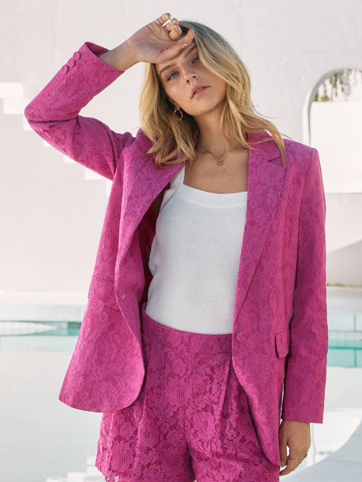 Lace Blazer for wholesale by Oddi