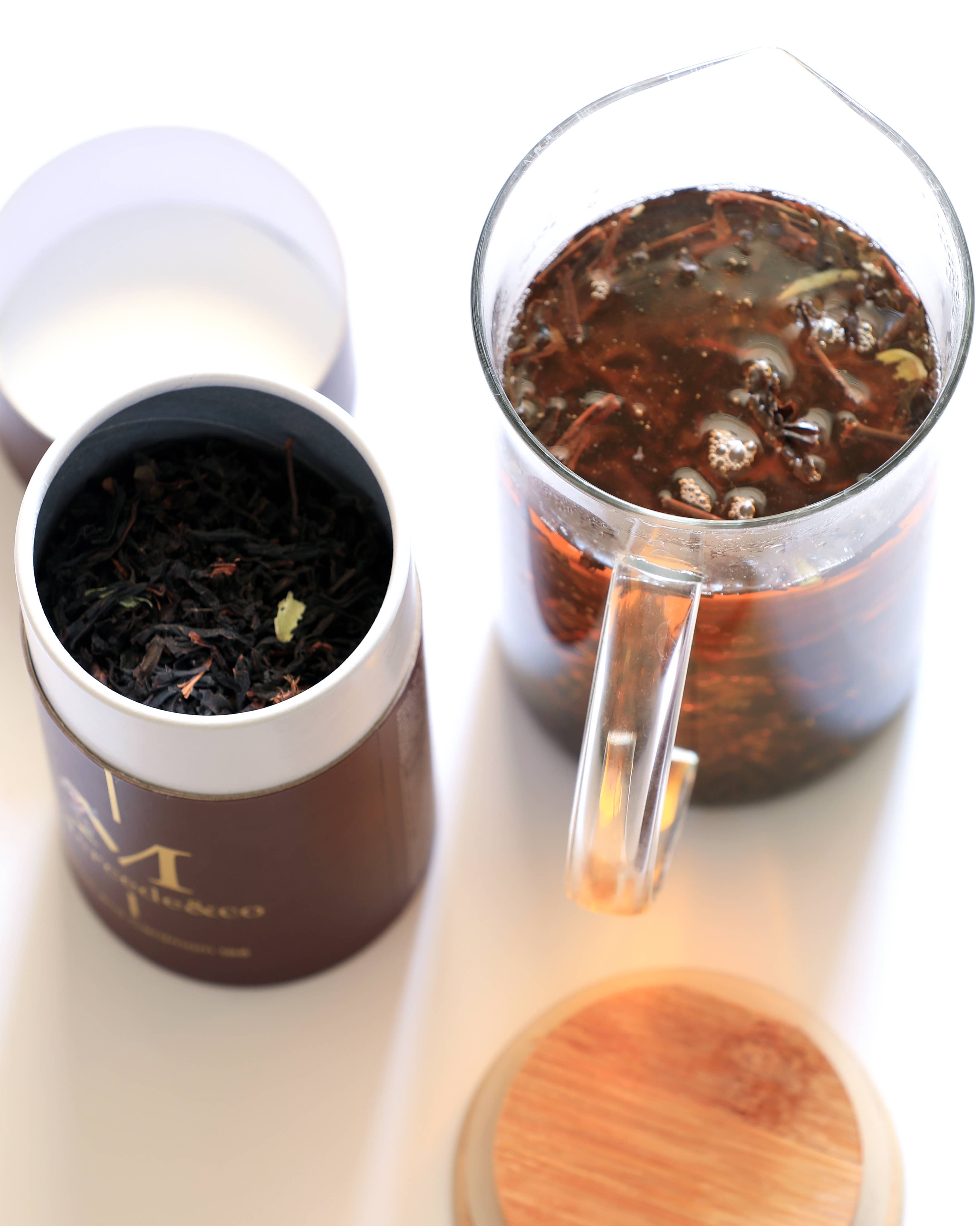 Mercede&Co - Vendita all'ingrosso Tè sfusi - Tè allo zafferano e cardamomo6