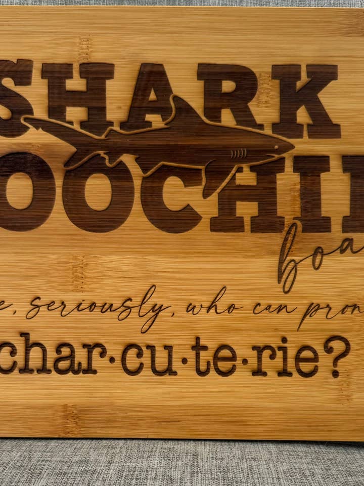 Charcuterie Board | Custom Charcuterie Board | Shark Cooter Board | Meat Tray | Cheese Tray | Funny Gift | Housewarming Gift | Custom Tray for wholesale by Redneckbougie Co