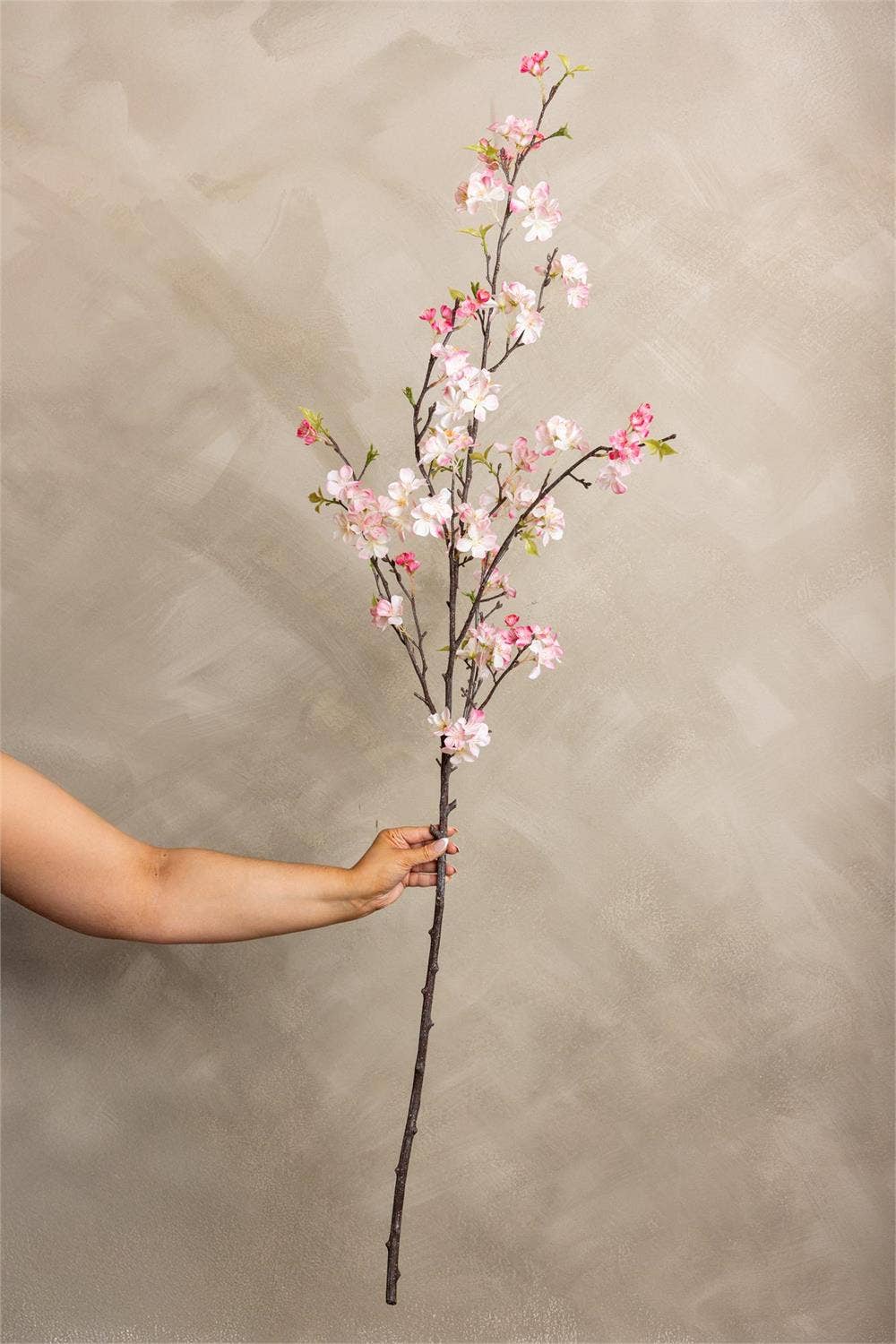 Audrey's Home & Gift - Venta al por mayor Flores artificiales - Tallo de Flor de Cerezo Rosa (Paquete de 06) | Flor Artificial0