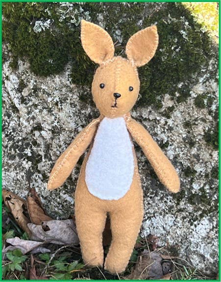 Genius Premium Craft - Wholesale Knutselnaai-set - Vilt Konijn Naaien & Vilten Kit – Pilotenhoed Uitvoering1