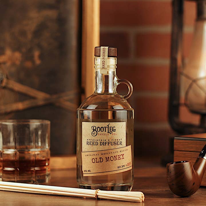 Old Money - Reed Diffuser 375ML for wholesale by Bootleg Candle Company