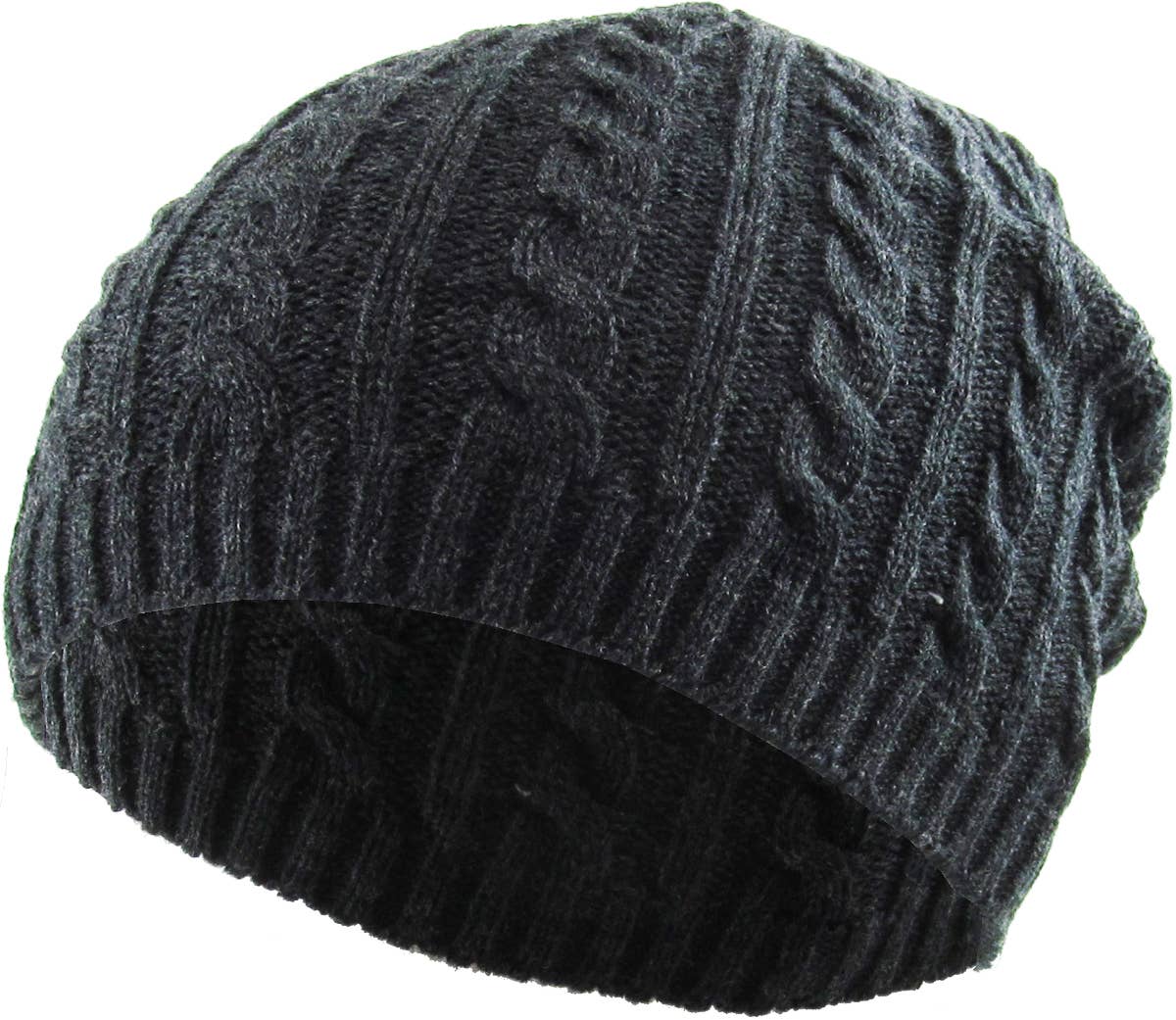 KBETHOS - Wholesale Beanie - Unisex - Cuffless Cable Knit Beanie15
