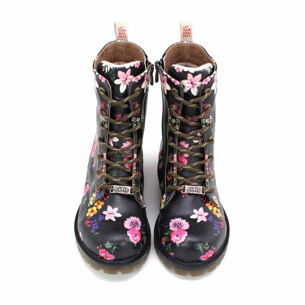 Goby - Vente Rangers/chaussures militaires – femme - Bottes hautes WMAT1363