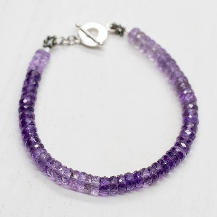 Amethyst Iris Bracelet for wholesale by Susan Roberts Jewelry