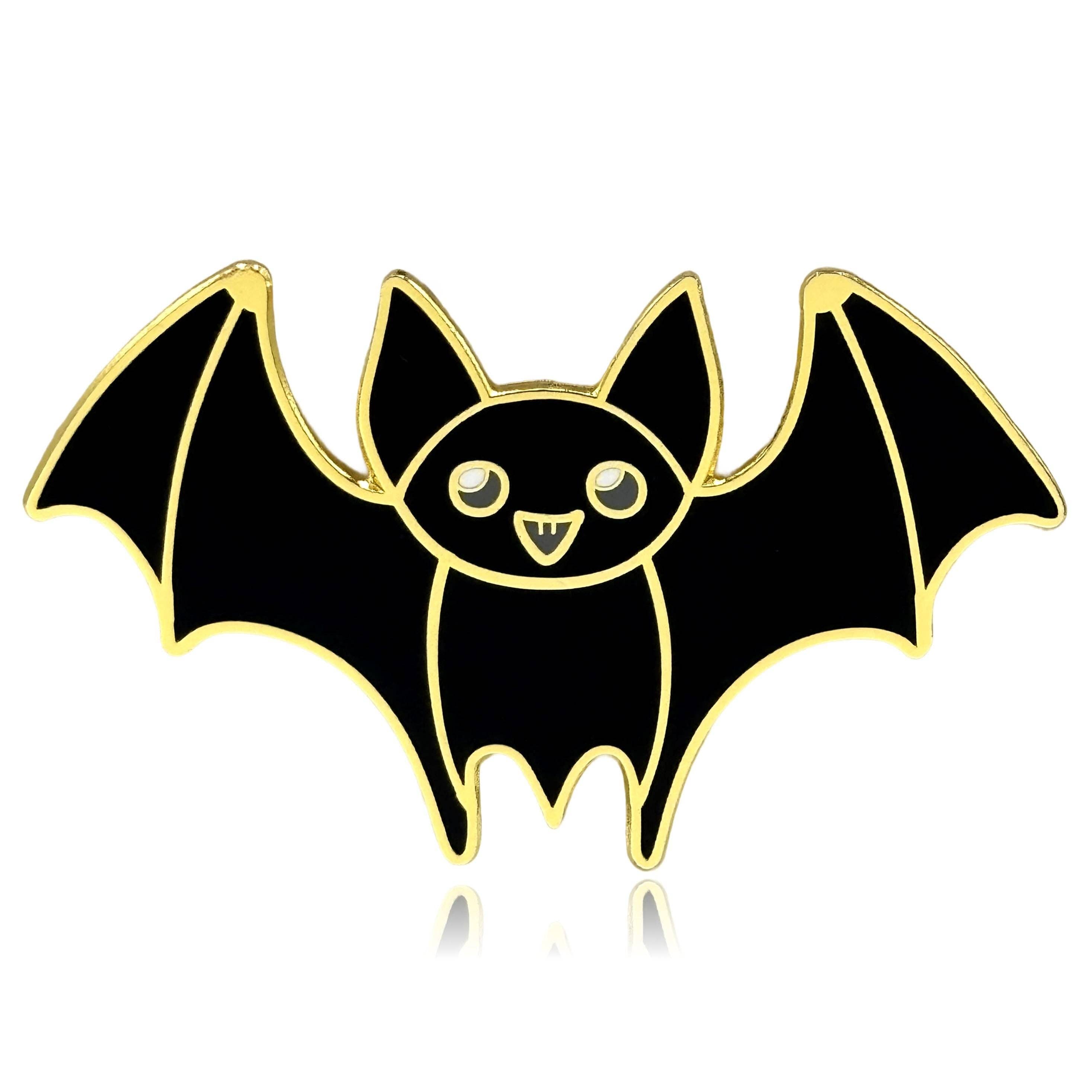 Clayton Jewelry Labs - Wholesale Lapel Pin/Button - Black Bat Enamel Pin0