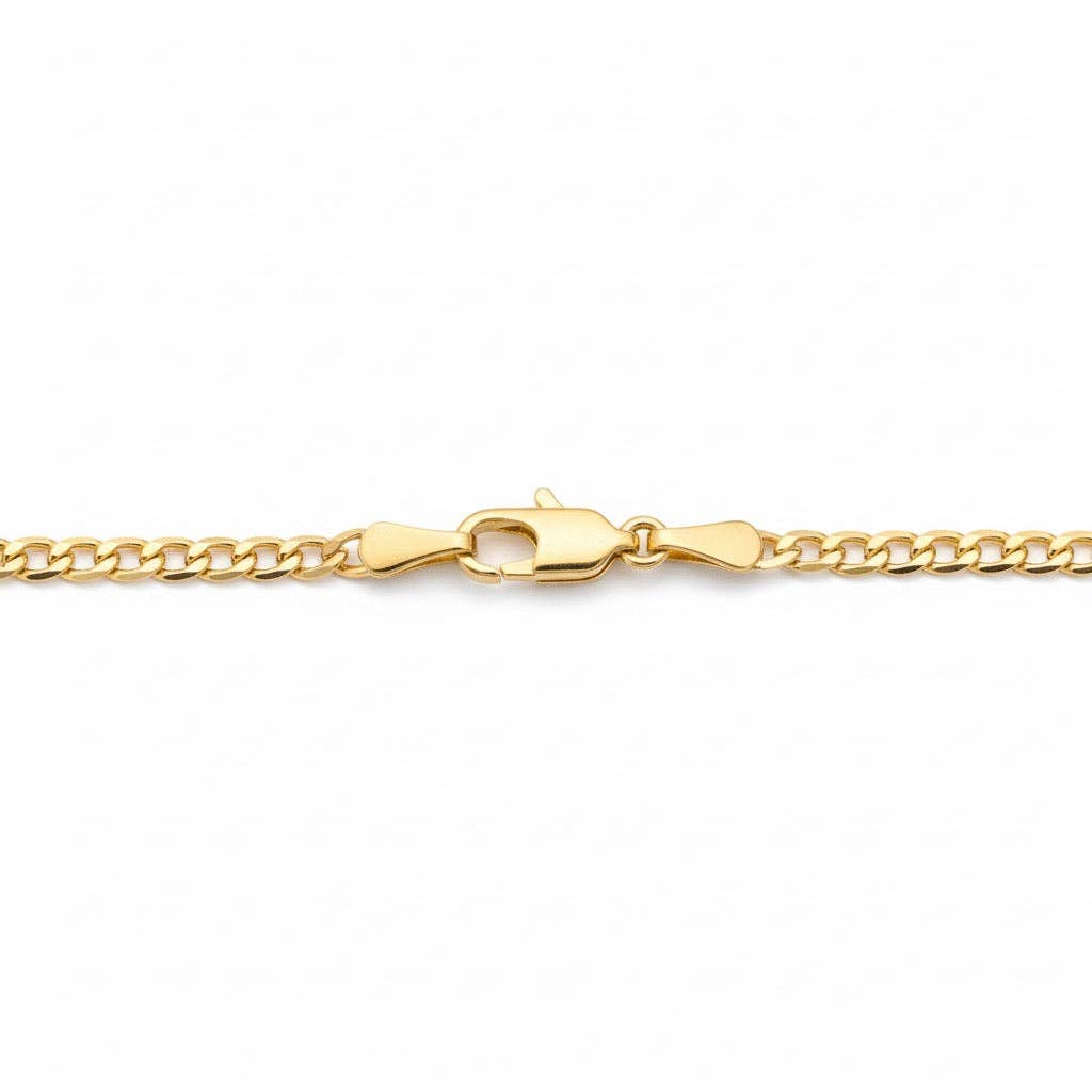 Prestige Jewelry - Wholesale Link & Chain Necklace - 14k Gold Semi-Solid Cuban Link Chain 20in 3mm3