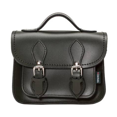 Handmade Leather Micro Satchel - Ivy Green for wholesale by Zatchels