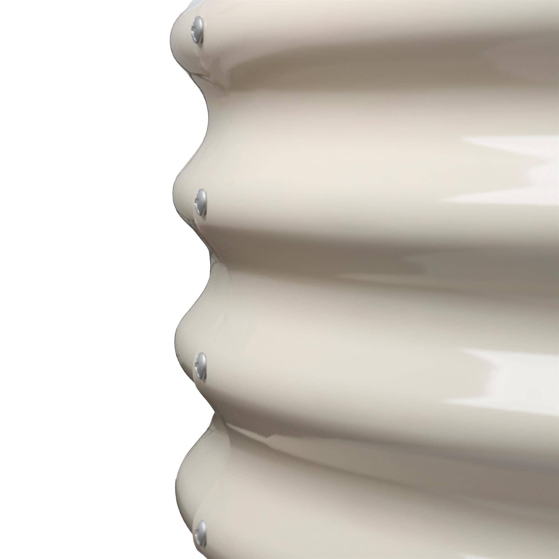 Rinkit Ltd - Venta al por mayor Jardinera - Cama de Jardín Elevada Redonda - 90cm x 45cm - Por Harbour Housewares9